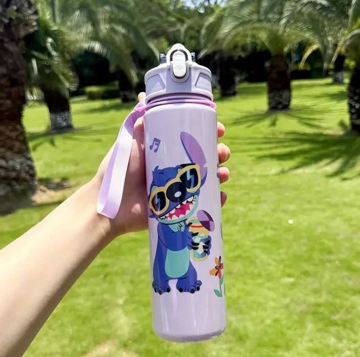 LILO&STITCH bidon 800ml butelka na wodę dla dzieci Lilo i Stitch h180