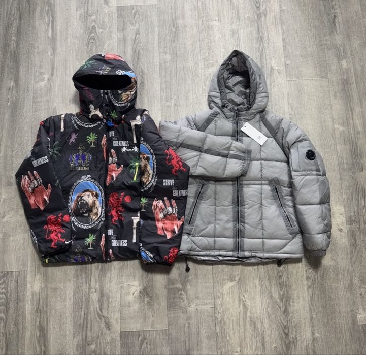 Пуховик куртка nike jordan  c p company