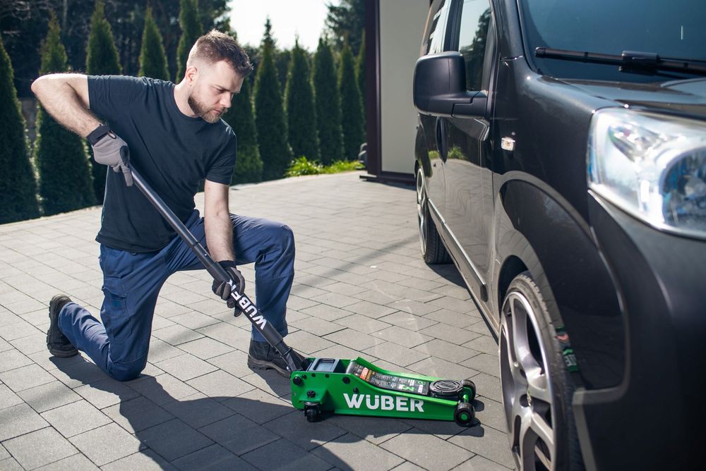 Podnośnik Samochodowy Lewarek Żaba Niskoprofilowy 3 Tony okazja fv