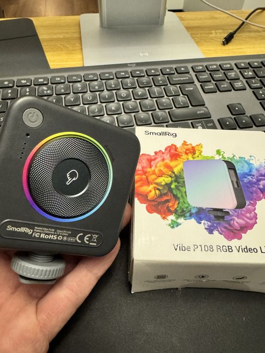 SmallRig 4055 Video Light P108 RGB lampa z wbudowanym akumulatorem