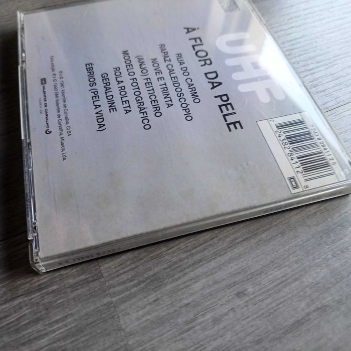 UHF CD Á Flor da Pele Raro Edição Original