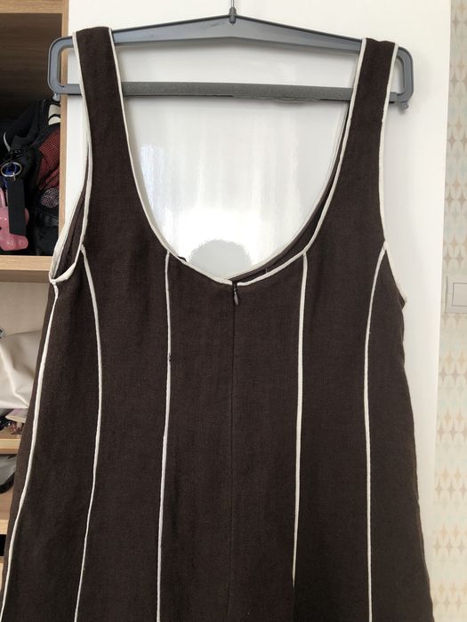 Лляна сукня Massimo Dutti