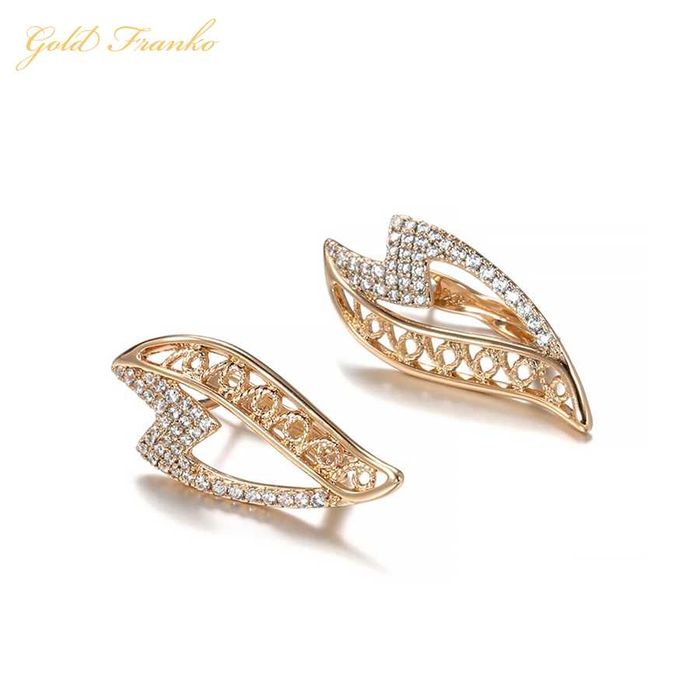 Kolczyki GF99 585RG Gold Franko