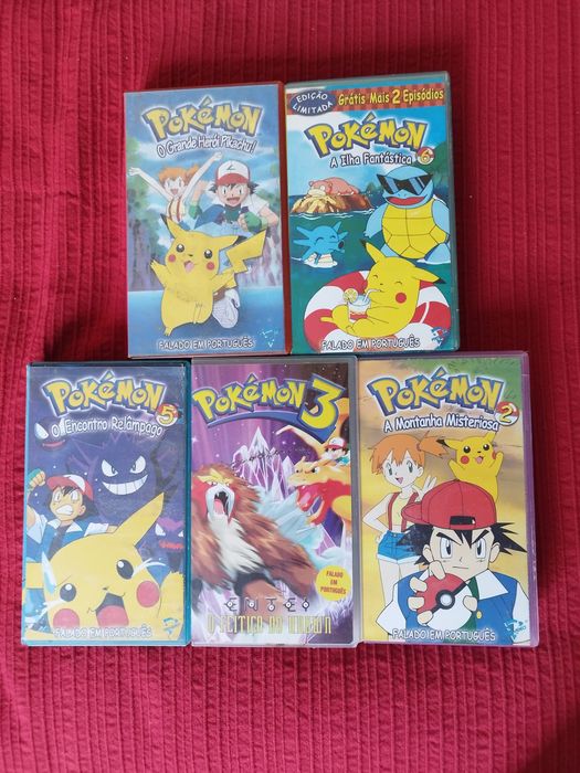 Casetes de filmes vhs