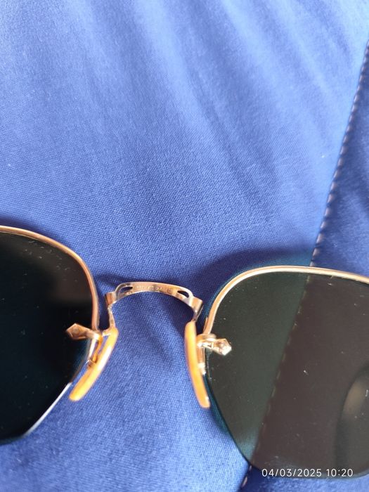Óculos de Sol ( Ray Ban ) B&L Bausch & Lomb ouro 12 K