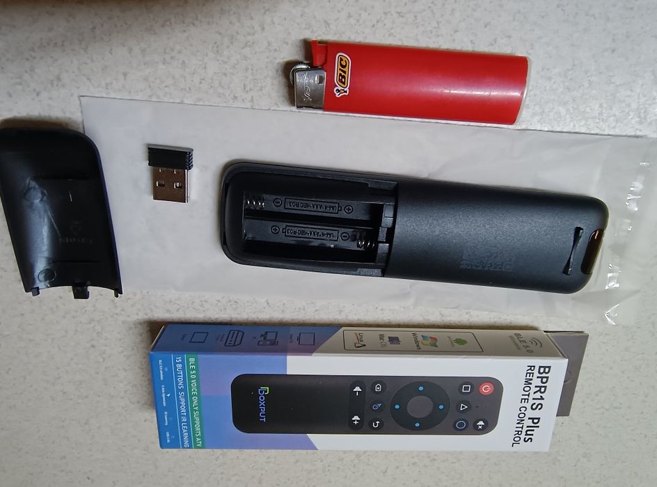 BoxPut (BPR1S plus и  BPR3S ) пульт для смарт ТВ приставки и ТВ