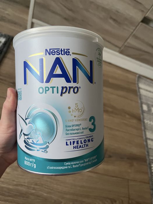 Дитяча суміш NAN OptiPro 3