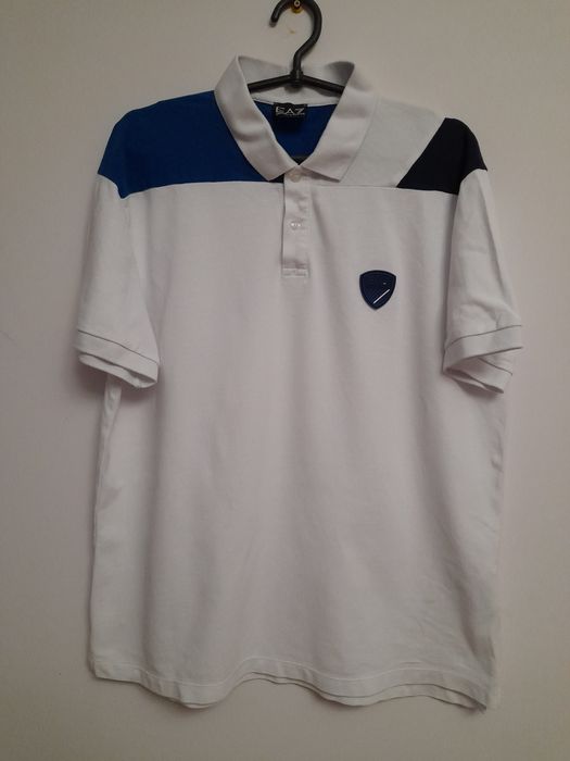 Хлопковое поло футболка Emporio Armani оригинал как новое, XL