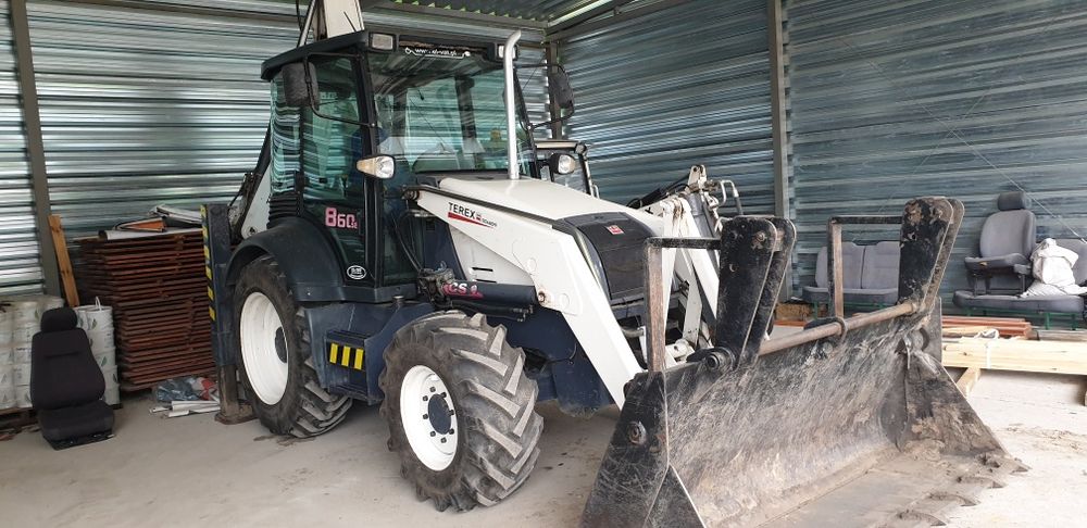 Koparko ładowarka terex 860