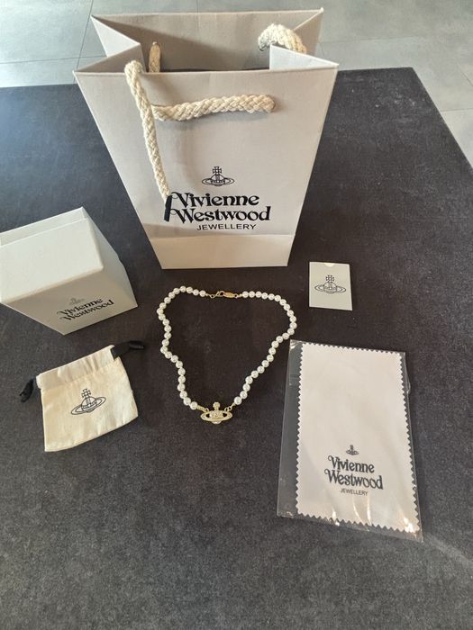 Naszyjnik vivienne westwood korale - złoty