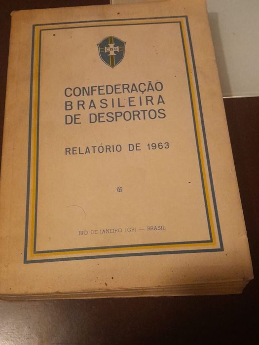 Confederação brasileira de desportos relatório de 1963