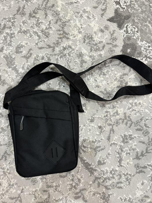 Сумка чорна чоловіча