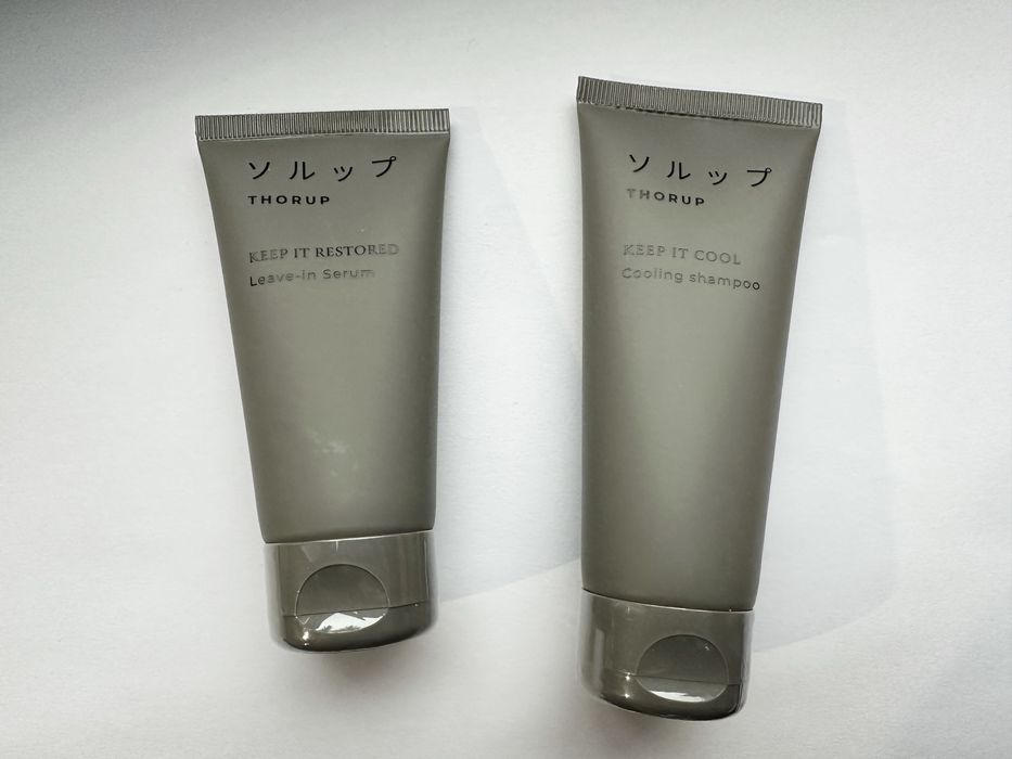 Zestaw Thorup Keep it Restored Cool szampon + serum travel