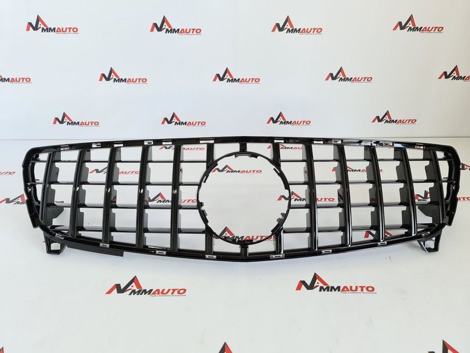 Grelha Frontal Mercedes Classe A W176 Facelift GTR Preto Brilho
