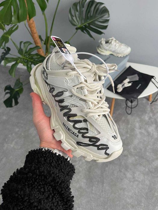 !ОСІННІЙ РОЗПРОДАЖ! Balenciaga Track Signature White | 35-44
