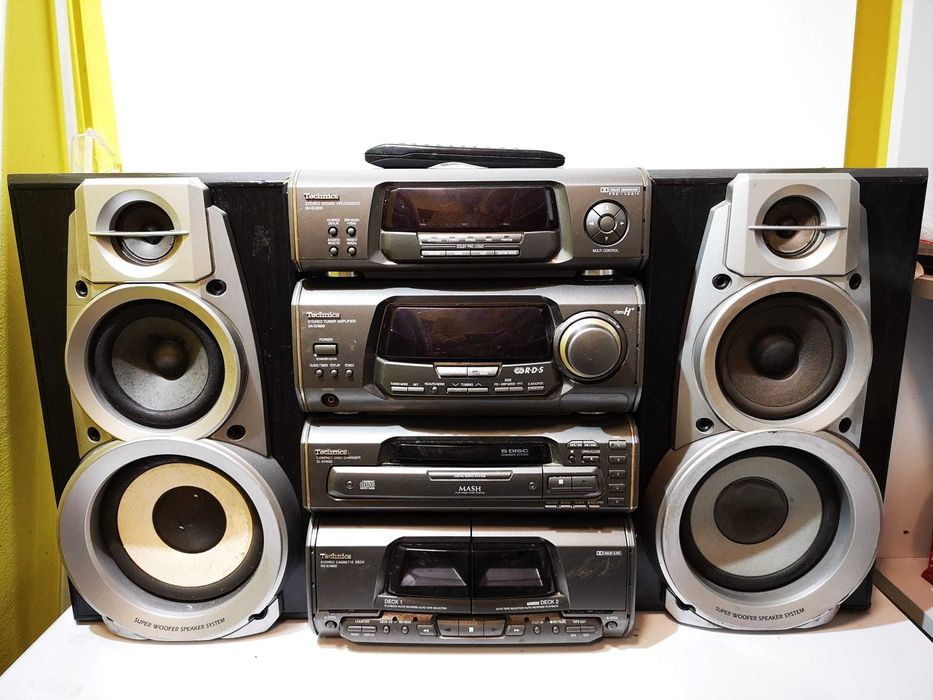 wieża TECHNICS SA-EH600 + 2 głośniki