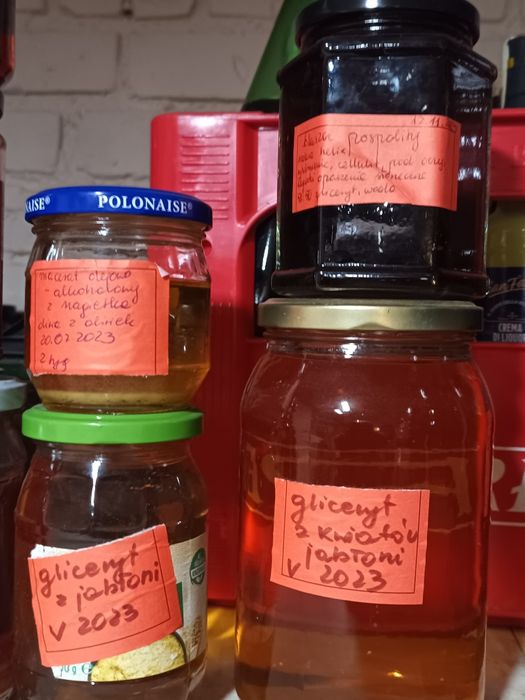 Gliceryt Gliceryty z róży nagietka jabłoni Mix do kremów i mydeł