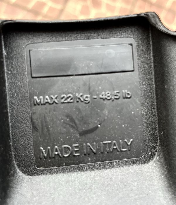 Fotelik rowerowy dziecięcy na bagażnik Bellelli