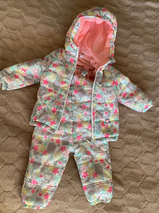 Теплий дитячий комбінезон