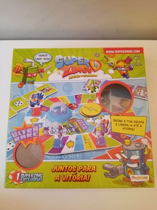 Jogo super zing, juntos pela vitória