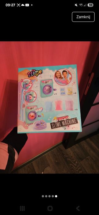 Nowa zabawka slime machine