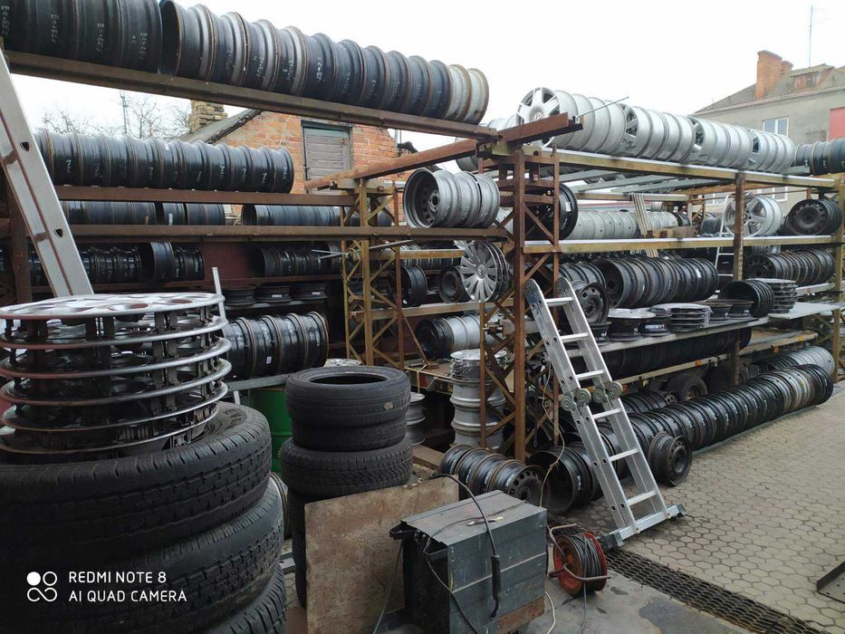 Диски р16 5 118 120 TraficVivaro BMW VWиз Германии Без пробега по ямах