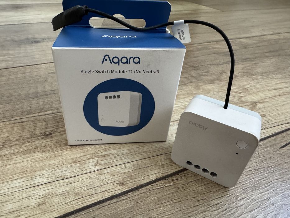 Inteligentny przełącznik AQARA Single Switch Module T1 Apple HomeKit
