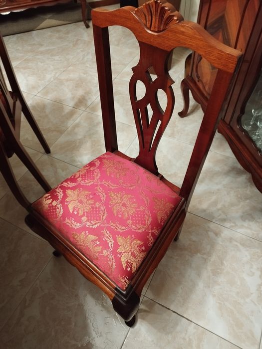 Mobília sala  estilo Queen anne