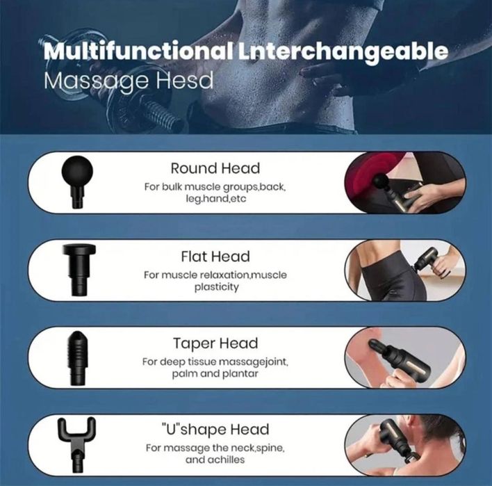 Pistola para massagem