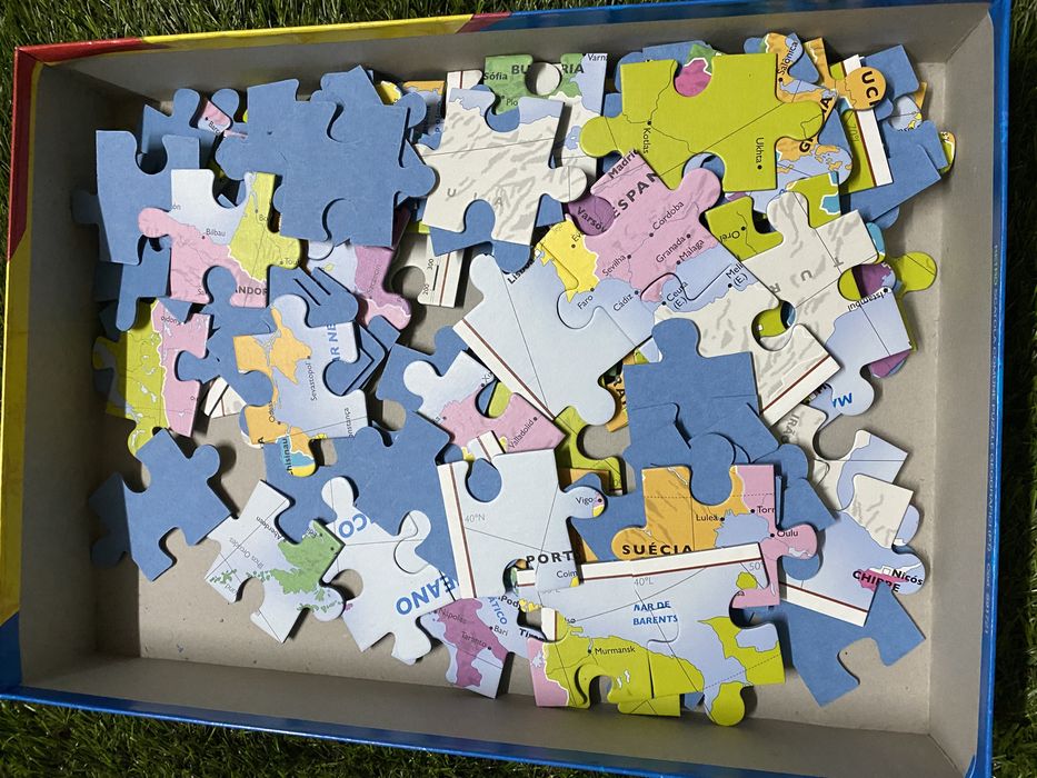 Puzzle Europa ideal para criancas 5 anos