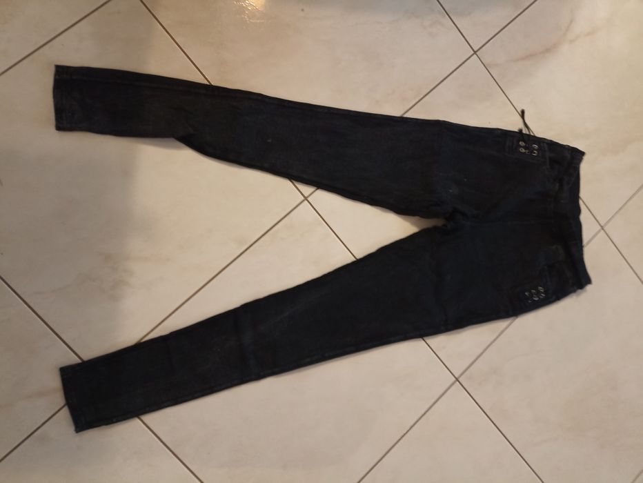 Spodnie leginsy jeansowe