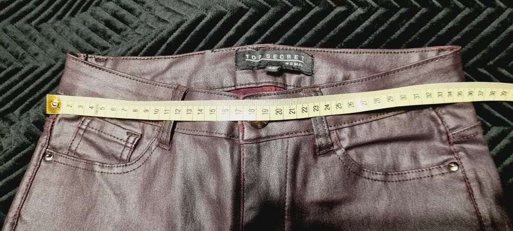 Spodnie woskowane Top Secret