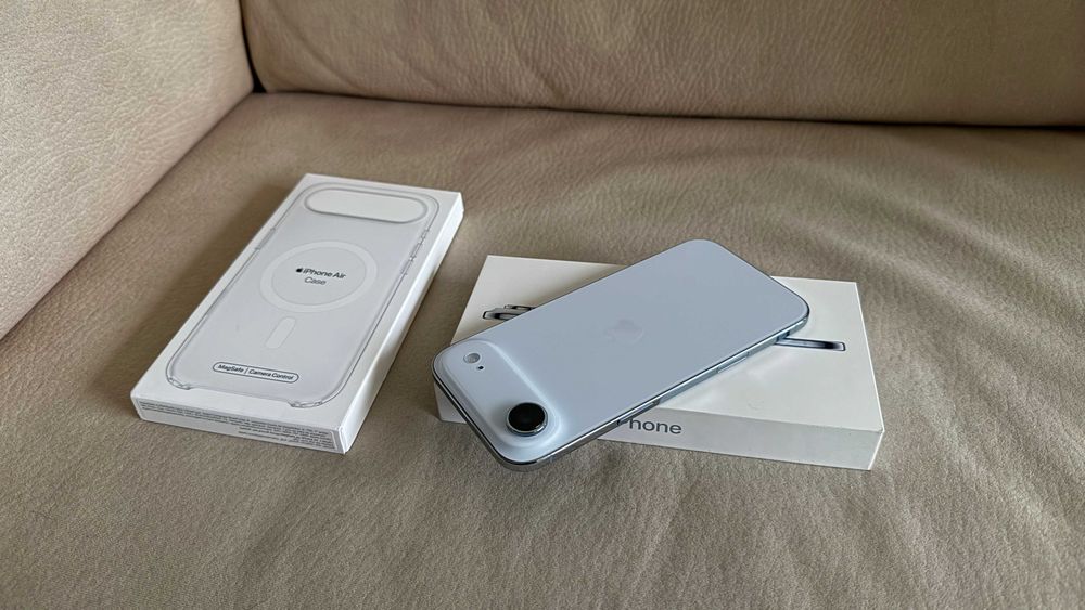 Vendo troco iPhone Air 256Gb Azul C/Fatura e Garantia Apple