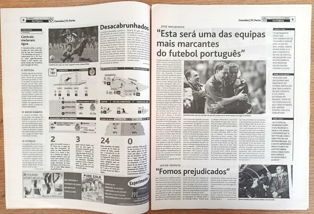 F.C.Porto - Os maiores - Vitória frente ao Corunha (0-1) Liga dos Campeões - 2003-04