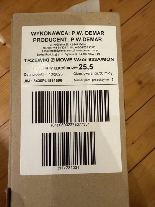 Buty wojskowe 933A/MON