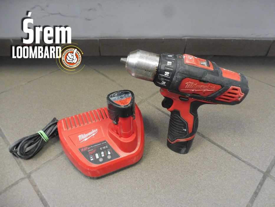 Wkrętarka Milwaukee M18, 2 Akumulatory, Ładowarka, Walizka, Stan db!