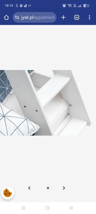 Łóżko piętrowe jykea