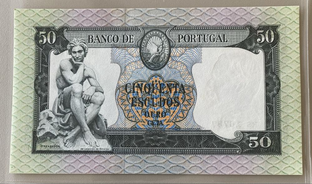 Nota 50$00 Ch.7A - Fontes Pereira de Melo 24/06/1960
