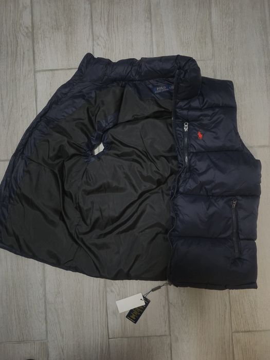 Оригінальний пухова жилетка Polo Ralph Lauren, Жилетка Поло Ральф,