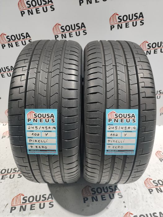 2 pneus como novos 245-45R19 Pirelli - Oferta dos Portes