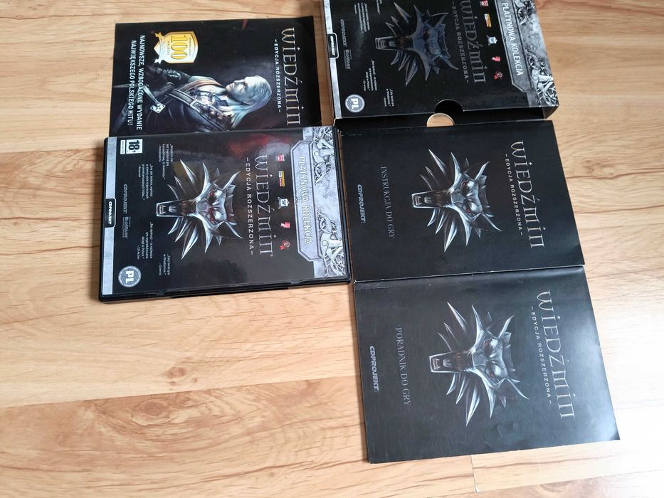 Gra Wiedzmin Platynowa Kolekcja Edycja rozszerzona PC