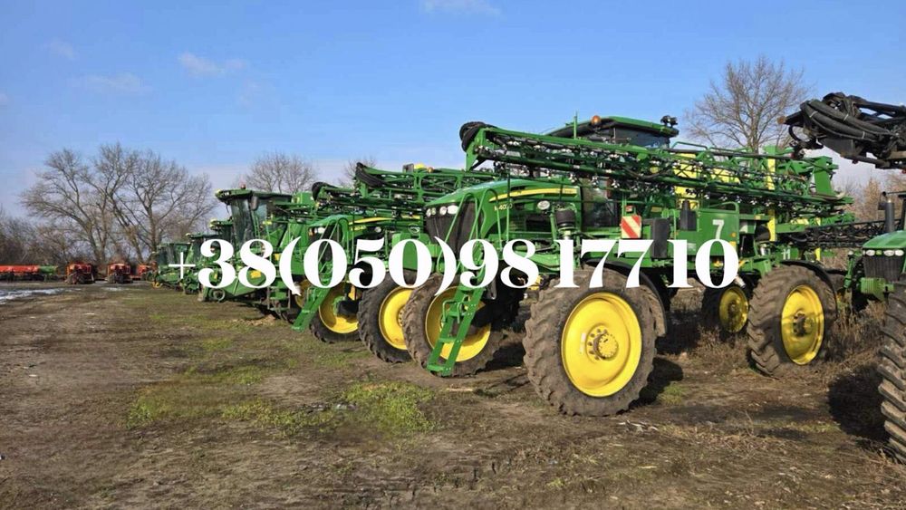 Внесення мінеральних добрив розкидачами Amazone