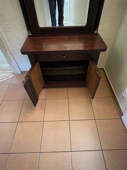 Komoda powojenna + ZEGAR