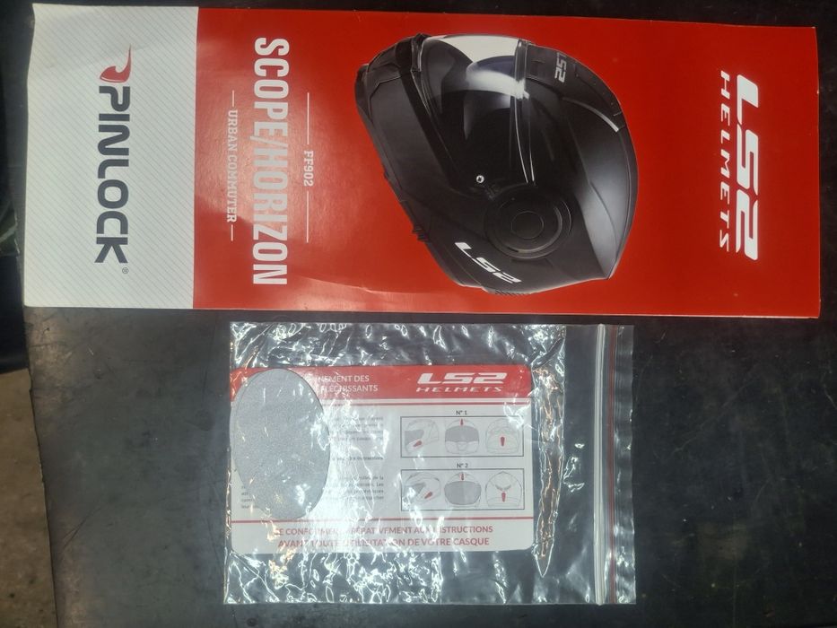 Pinlock para capacete LS2