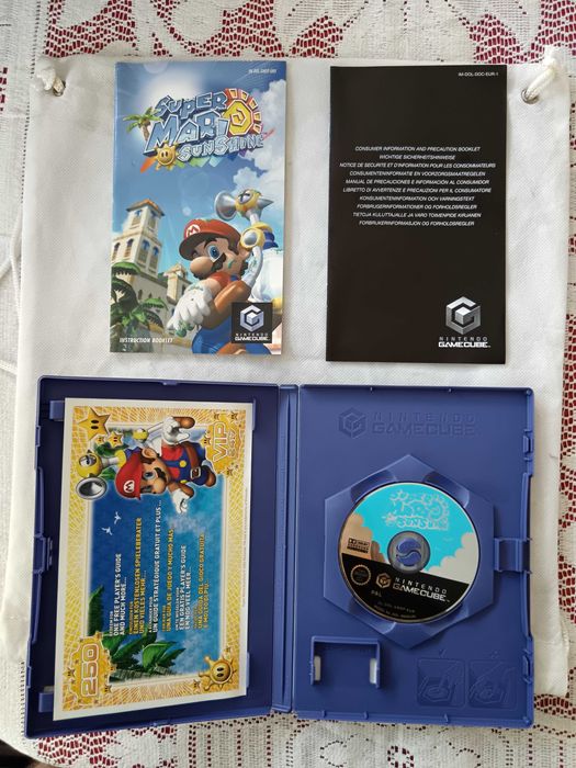 Super Mario Sunshine [Nintendo GameCube, 2002] Complete - French