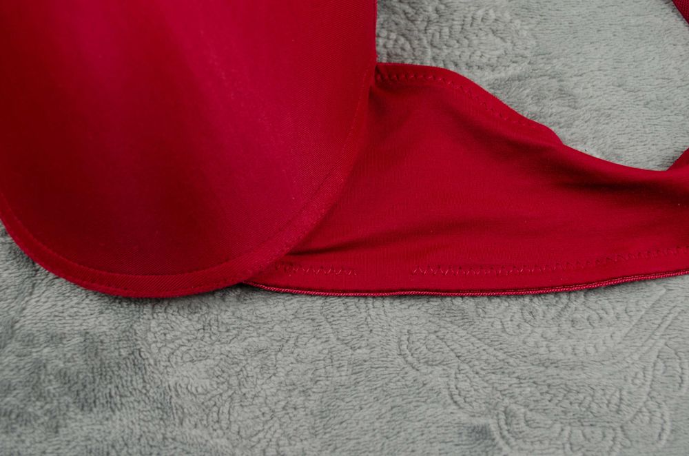 Biustonosz 80B Bordowy