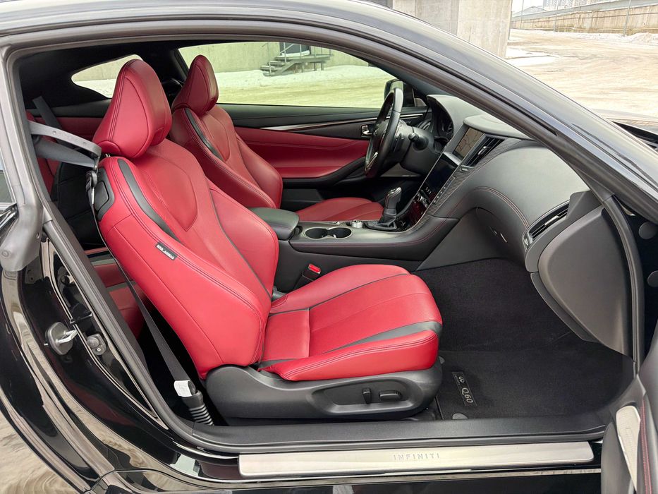 Infiniti Q60s AWD Red Sport