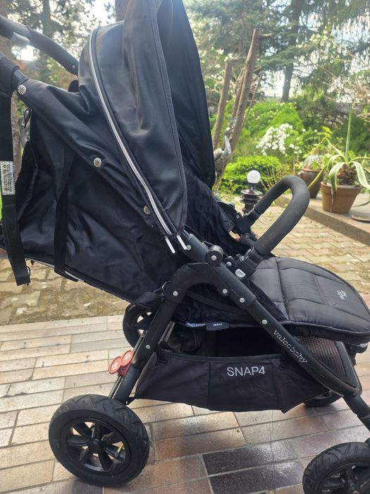 Valco Baby Snap 4 Trend – lekki wózek spacerowy – Ash Black