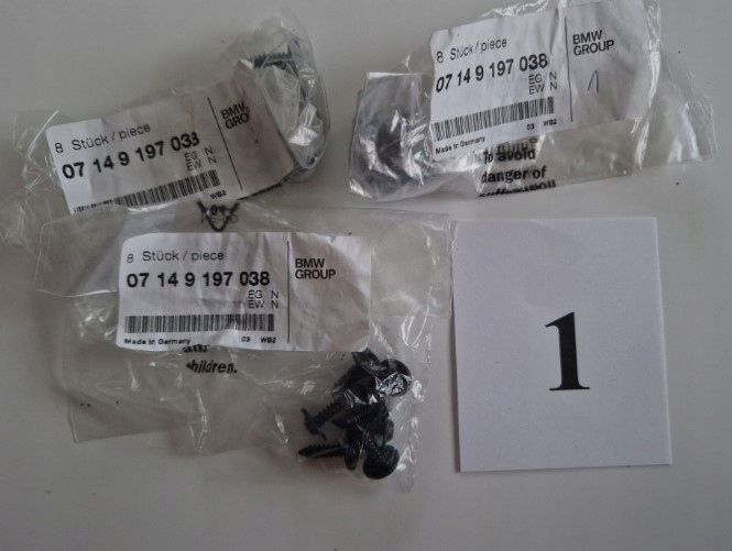 śruba soczewkowa bmw e61n e71 e81 e90 0714 9197038