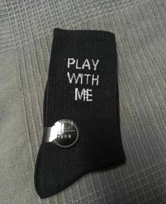 Skarpety czarne soxy skiety 36-42 socks sneakers sport fun